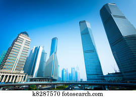 shanghai, bürogebäude