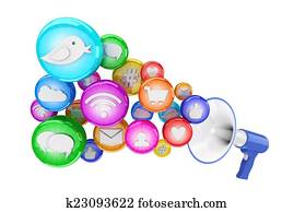 Social media icons Social media icons