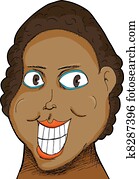 Woman with Big Grin Woman with Big Grin