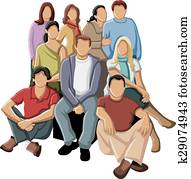 young people young people