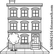 Apartment building vector Apartment building vector