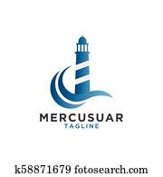 Groß, modernes, weißes haus, auf, malibu, sandstrand, auf, dass