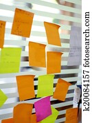 post it reminders in office