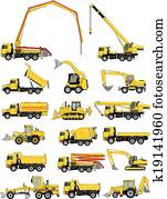 veículos construção