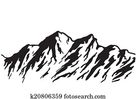 山脈 イラストギャラリー 1000 山脈 アート Fotosearch