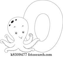 Coloring Page Octopus Coloring Page Octopus