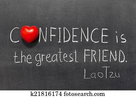 confidence is confidence is
