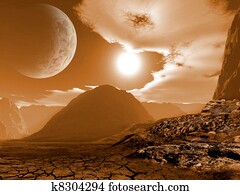 Fantasy landscape Fantasy landscape