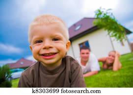 feliz, niño, feliz, vida