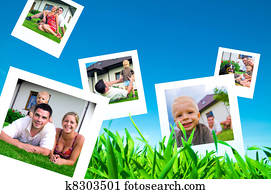 Pictures of happy family