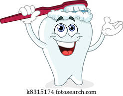 Brushing tooth Brushing tooth