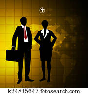 grupo de empresarios