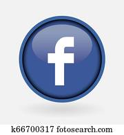 Istanbul, Turkey - March 2, 2019: Collection of popular social media logo printed on white paper: Facebook. Istanbul, Turkey - March 2, 2019: Collection of popular social media logo printed on white paper: Facebook.