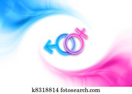 macho, hembra, símbolos