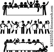 amigo, tenencia, vacío, bandera