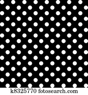 Big Polka dots, Seamless Pattern Big Polka dots, Seamless Pattern