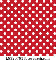Big Polka dots, Seamless Pattern Big Polka dots, Seamless Pattern