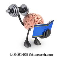 Brain training symbol Brain training symbol