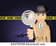 detective on crime scene detective on crime scene