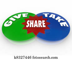 Give and Take Share Venn Diagram Giving Taking Give and Take Share Venn Diagram Giving Taking