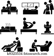 massagem, spa, terapia, wellness