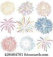 vector fireworks vector fireworks