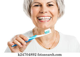 Brushing teeth