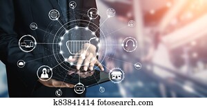 Omni channel technology of online retail business. Omni channel technology of online retail business.