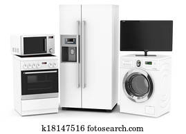 Set of household technics