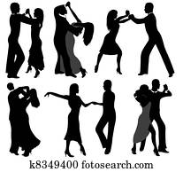 Dancer Silhouettes Dancer Silhouettes