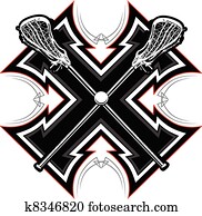 Lacrosse Sticks Graphic Vector Temp Lacrosse Sticks Graphic Vector Temp