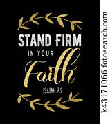 Stand Firm in your faith Stand Firm in your faith