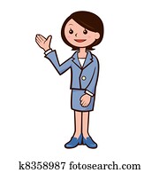 כוון, אישה, דוגמה