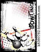 bowling poster
