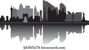 Las vegas skyline Las vegas skyline