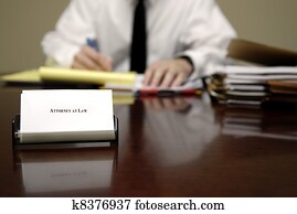 Attorney at Desk Attorney at Desk