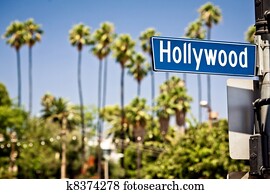 Hollywood sign in LA Hollywood sign in LA