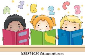 Kids Reading Books Kids Reading Books