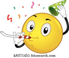 party, smiley party, smiley