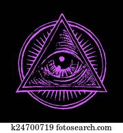 alles, sehen, auge alles, sehen, auge
