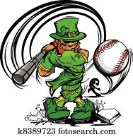 st., patricks, dia, leprechaun, Swingin