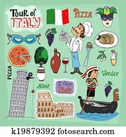 סייר, של, איטליה, דוגמה