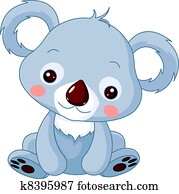 divertimento, zoo., koala