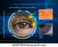 Eye scanner Eye scanner