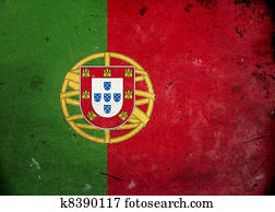 grunge, bandeira, portugal