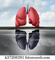 Lung Health Concept