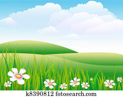 Meadow Illustrations | Our Top 1000+ Meadow Stock Art | Fotosearch