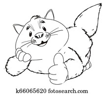 Fat Cat Illustrations | Our Top 1000+ Fat Cat Stock Art | Fotosearch