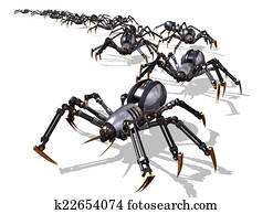 Invasion of the Robo Spiders Invasion of the Robo Spiders