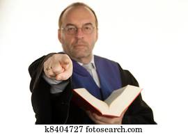 judge in court with code judge in court with code